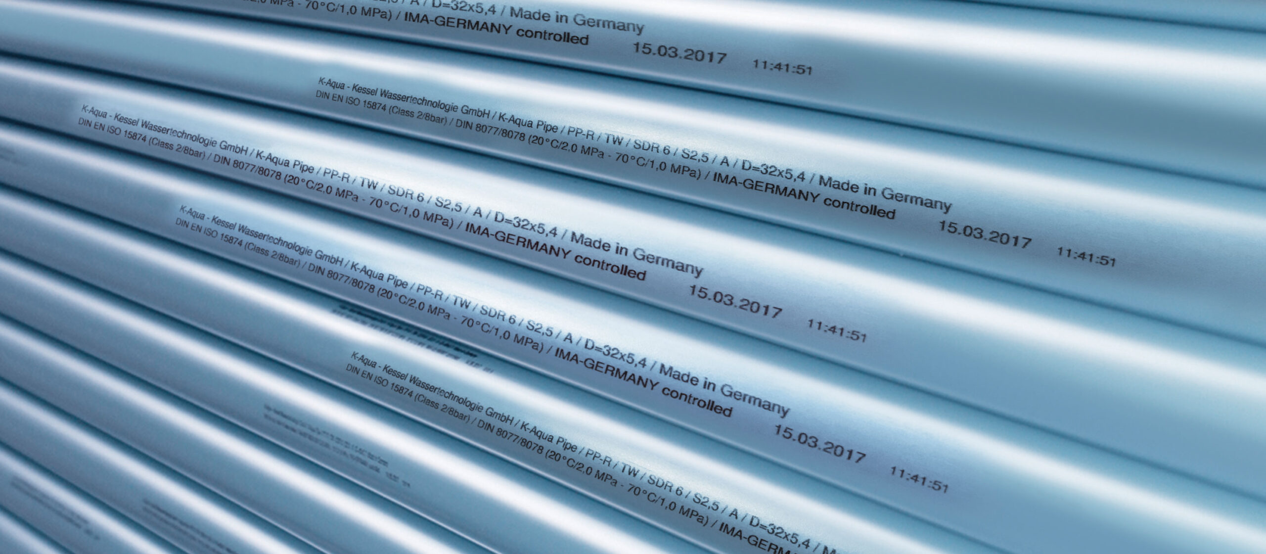 Plastic marking of tubes after the extruder - REA JET HR