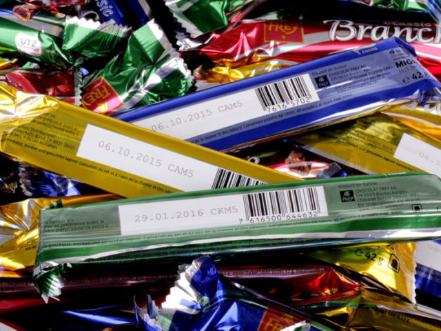 HR | Frey | chocolate wrappers marking