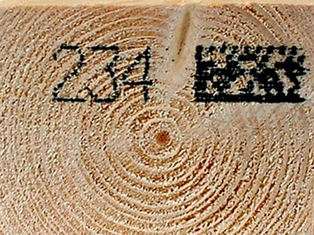 HR | lumber edge marking