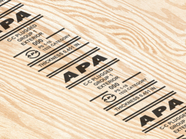 engineered wood marking