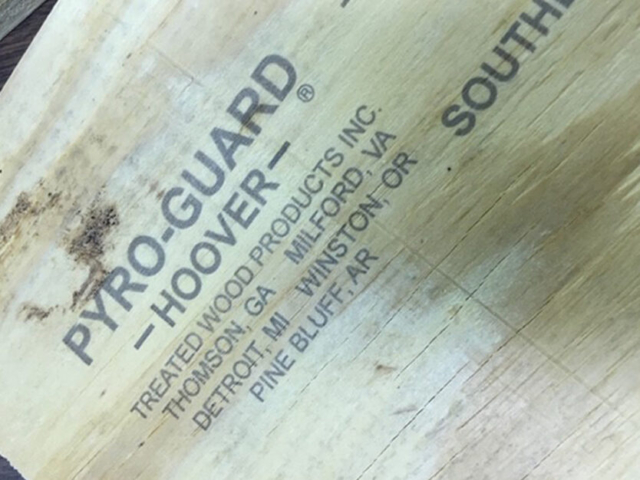 lumber marking | Hoover