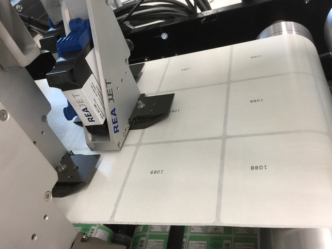 REA JET HR | High-Resolution Inkjet Printers | backside numbering | Lauterback