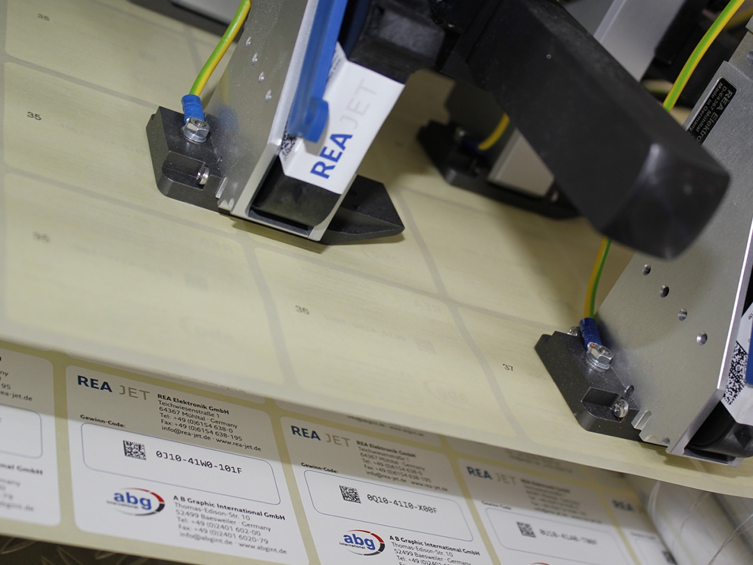 REA JET HR | High-Resolution Inkjet Printers | backside numbering