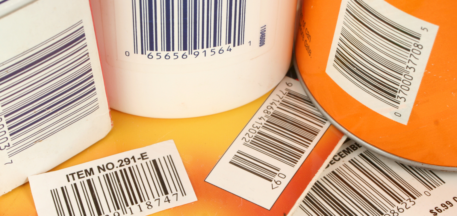Data Matrix barcode example showing high-density design for small part marking