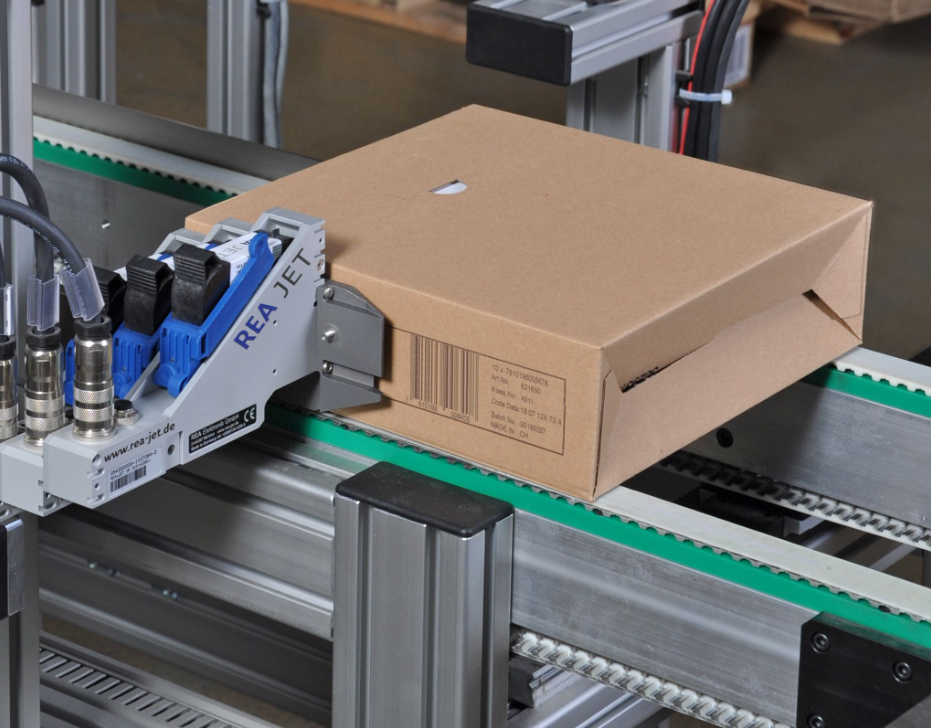 Barcode printing for CPG packaging using industrial coding technology