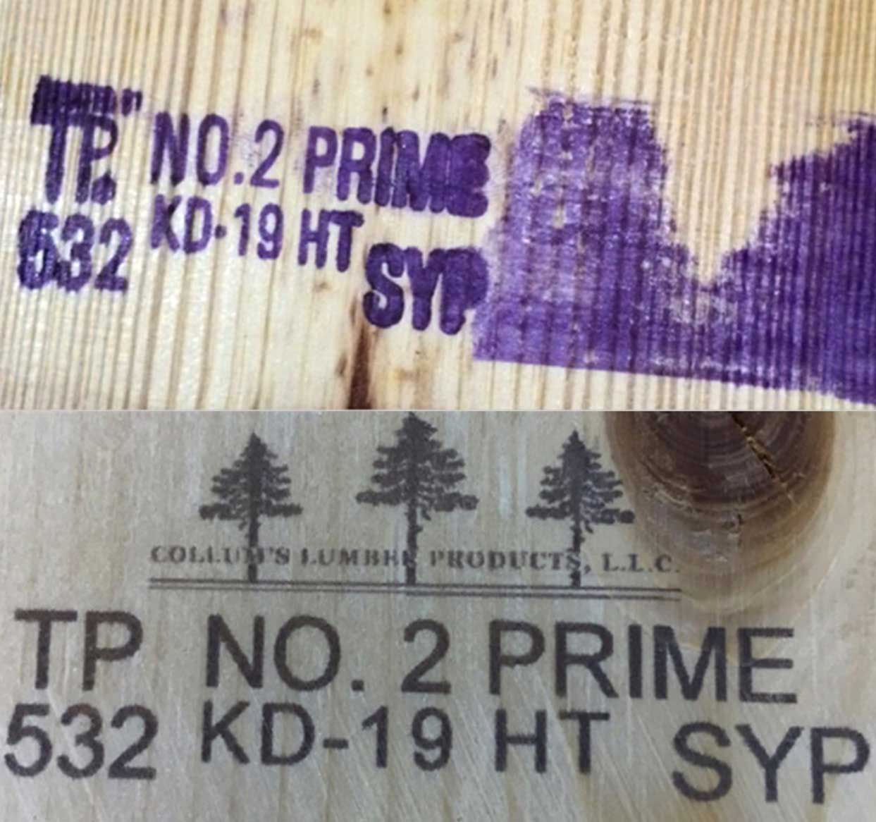 Laser vs inkjet lumber marking and coding technologies